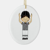 American Football Referee Ornament (Rechts)