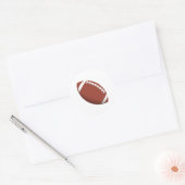 American Football! Ronde Sticker (Envelop)
