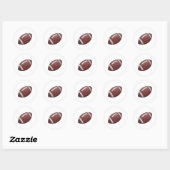 American Football Ronde Sticker (Vel)