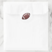 American Football Ronde Sticker (Tas)