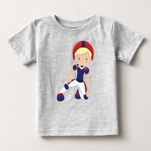 American Football, Schattig Jongen, Blond Haar, Ru (Voorkant)