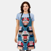 American Football Schort (Gedragen)