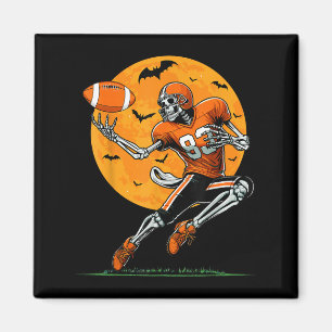American Football Skelet Jongens Halloween Footbal Magneet