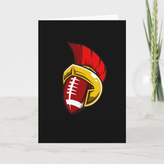 American Football Spartan Kaart (Voorkant)