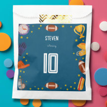 American football sport bal kinderen verjaardag