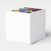 American Football Sport Ball Abstract Bedankdoosjes (Voorkant Zijde)