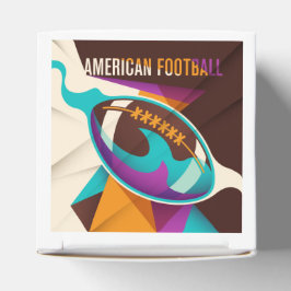 American Football Sport Ball Abstract Bedankdoosjes