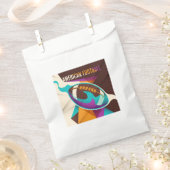 American Football Sport Ball Abstract Bedankzakje (Geknipt)