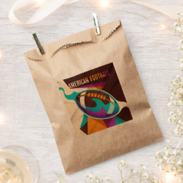 American Football Sport Ball Abstract Bedankzakje