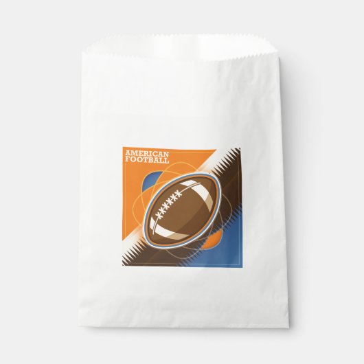American Football Sport Ball Game Bedankzakje (Voorkant)