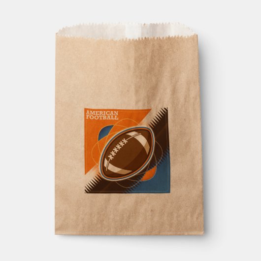 American Football Sport Ball Game Bedankzakje (Voorkant)