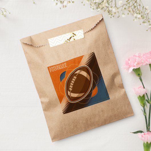 American Football Sport Ball Game Bedankzakje (Gezegeld)