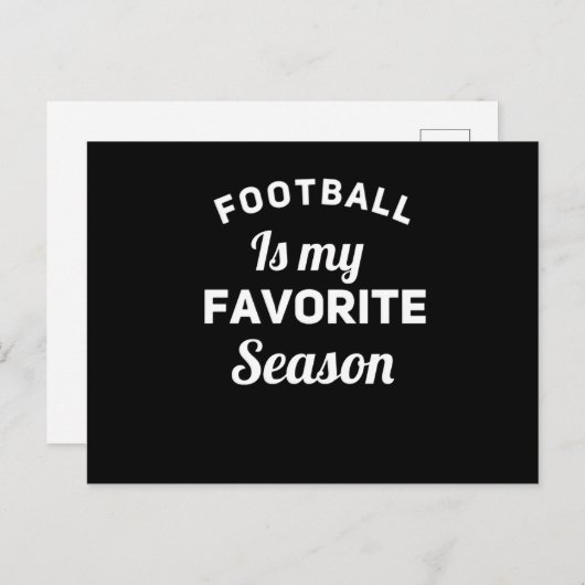 American Football Sport Hobby Athlete Muscles Briefkaart (Voorkant / Achterkant)