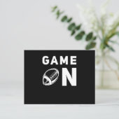 American Football Sport Hobby Athlete Muscles Briefkaart (Staand voorkant)