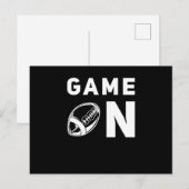 American Football Sport Hobby Athlete Muscles Briefkaart (Voorkant / Achterkant)