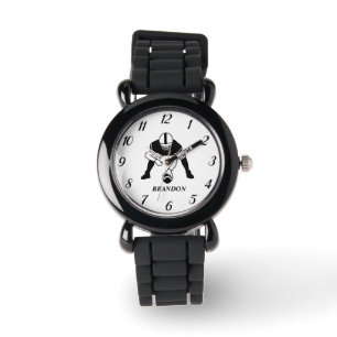 American Football Sport Sportieve Touchdown Spelle Horloge