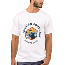American Football Sports Club T-shirt