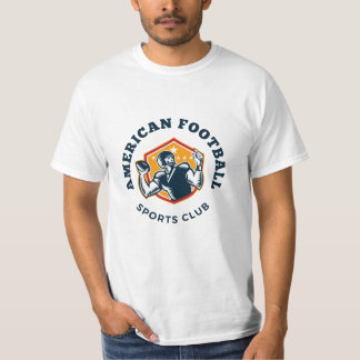 American Football Sports Club T Shirt