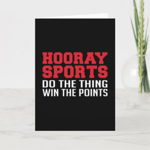 American Football Sports Game Team Funny Gift Kaart