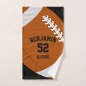 American Football sports towel, coach bath towel Handdoek (Handdoek)