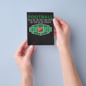 American Football Stadion Flyer (Hand)