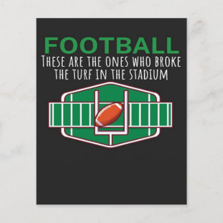 American Football Stadion Flyer