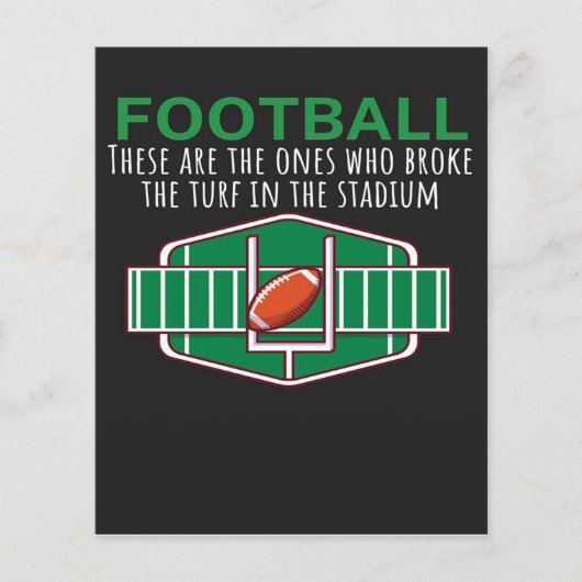 American Football Stadium Flyer (Voorkant)
