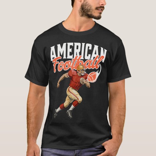 American Football T-shirt (Voorkant)