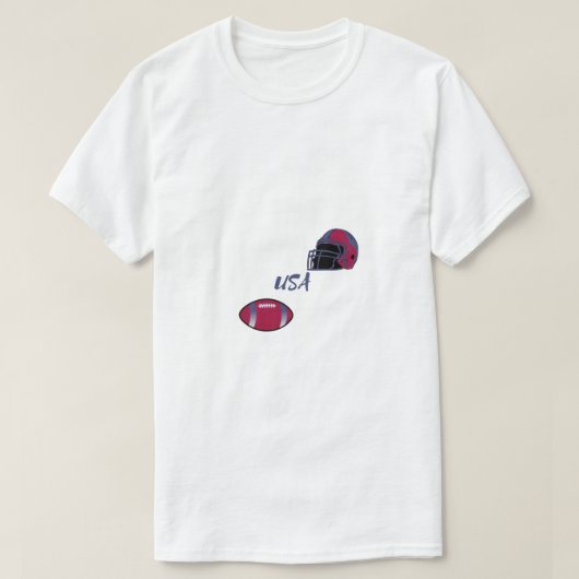 American Football T-shirt (Design voorkant)