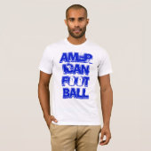American Football T-shirt (Voorkant volledig)