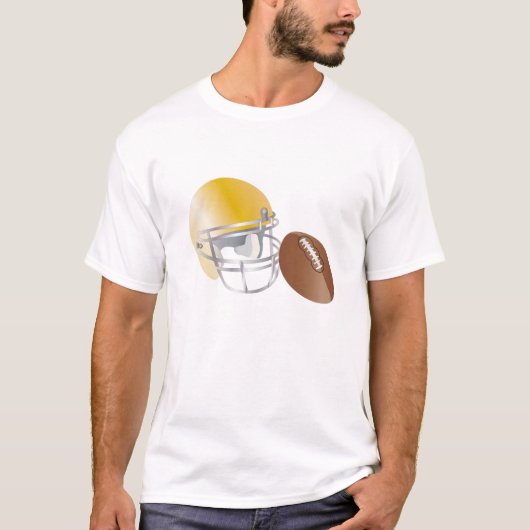 american football t-shirt (Voorkant)