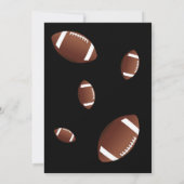 American Football Thank you Coach Card Bedankkaart (Achterkant)