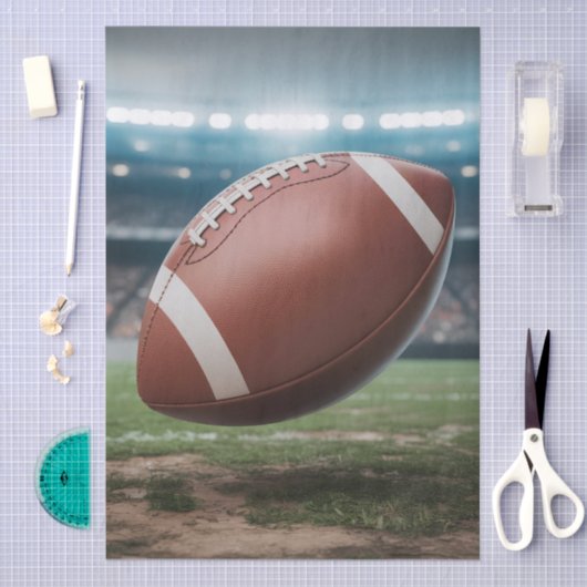 American Football Tissuepapier (Craft)