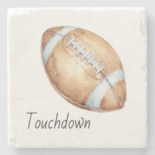 American Football Touchdown Stenen Onderzetter