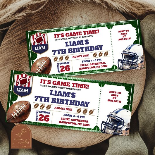 American Football Touchdown Verjaardag