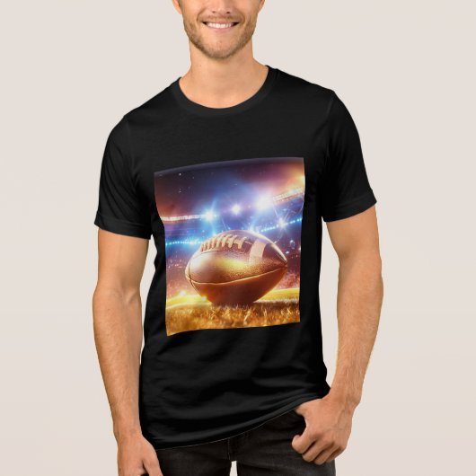 American Football Tri-Blend Shirt (Voorkant)