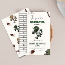 American Football Triceratops dinosaurus verjaarda