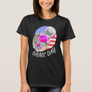 American Football Tshirt Game Day, Amerikaanse vla
