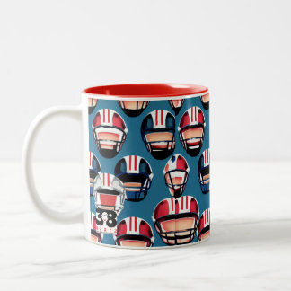 American Football Tweekleurige Koffiemok