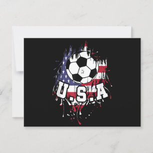American Football USA Briefkaart