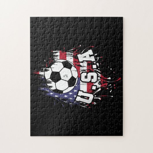 American Football USA Legpuzzel (Verticaal)