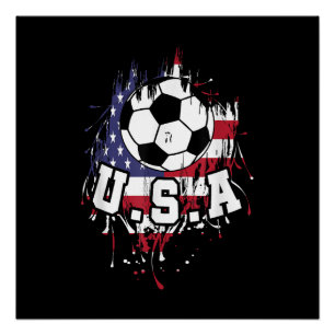 American Football USA Perfect Poster