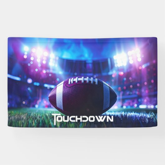 AMERICAN FOOTBALL - VOETBAL - TOUCHDOWN SPANDOEK (Horizontaal)