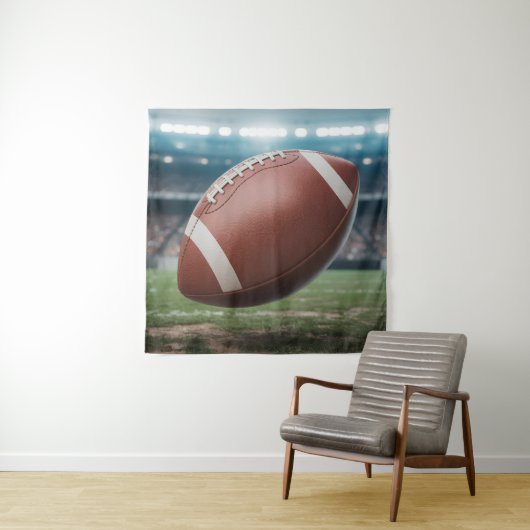 American Football Wandkleed (In situ)