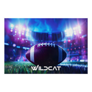 AMERICAN FOOTBALL - WILDCAT PERFECT POSTER