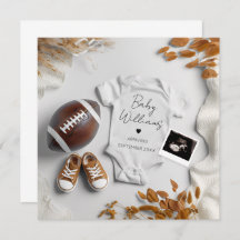 American Football zwangerschapsaankondiging