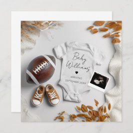 American Football zwangerschapsaankondiging Kaart