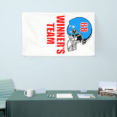 American footballhelm spandoek (Beurs)