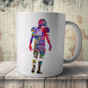 American Footballspeler Koffiemok