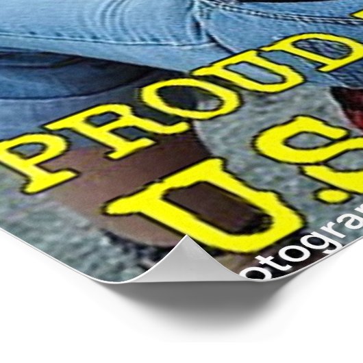 American for Life POSTER - Kies je formaat! (Hoek)